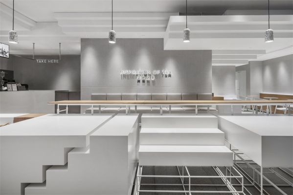 餐飲空間辦公室設計之喜茶店